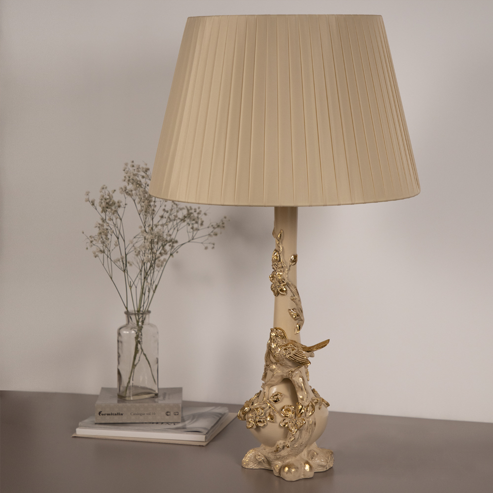 Настольная лампа Атмосфера с абажуром Шик