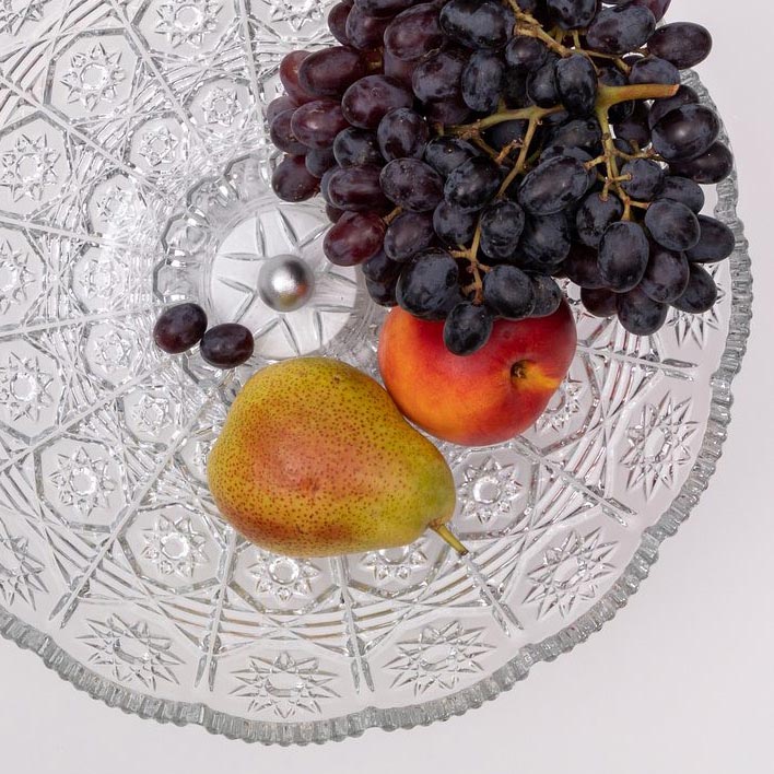 Фруктовница-конфетница Лето