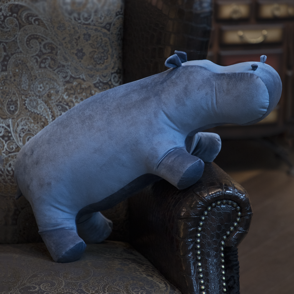 Подушка декоративная Бегемот