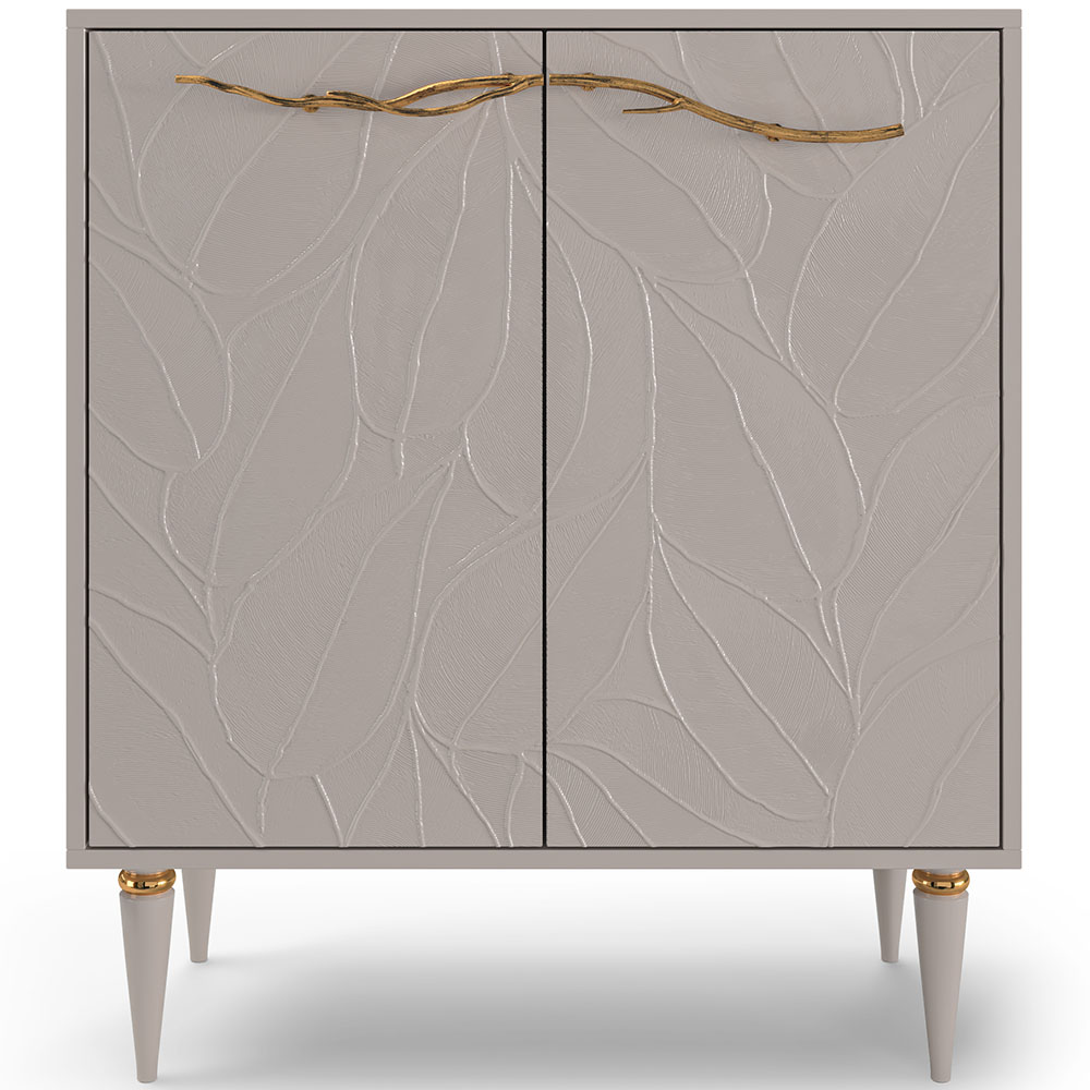 Комод Эстетика Флоры Цветной Классика Золото с 2 полками