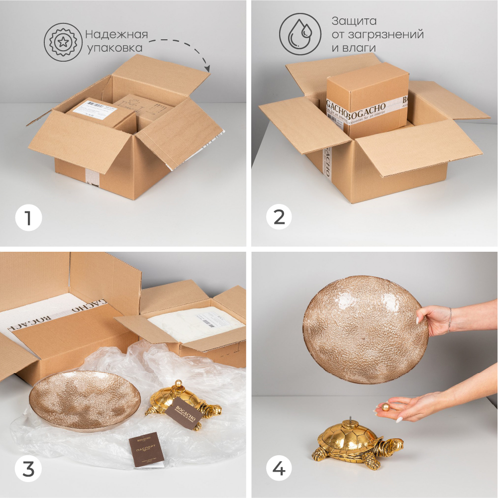 Фруктовница-конфетница Черепаха