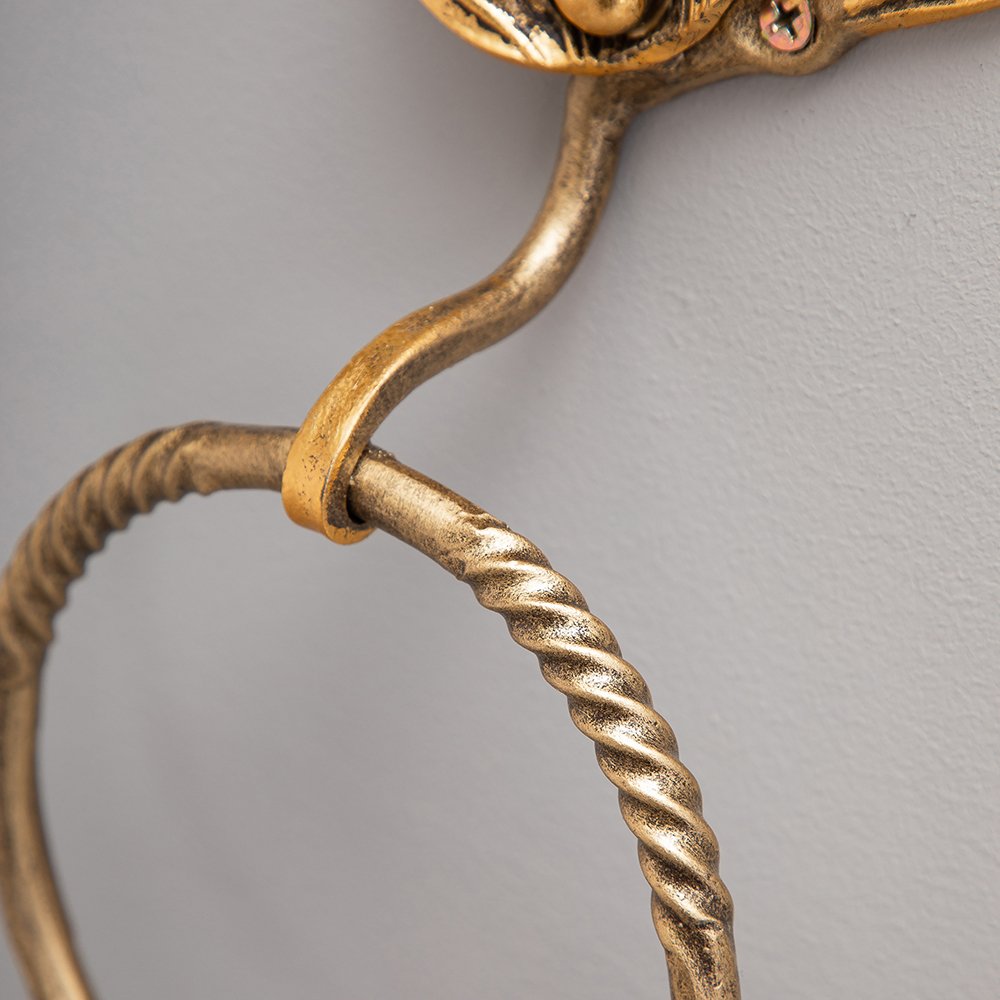 Держатель для полотенец Атлантида круглый