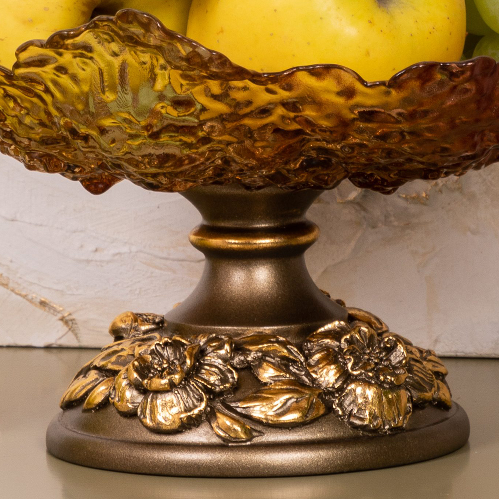 Фруктовница-конфетница Лето с чашей Мираж