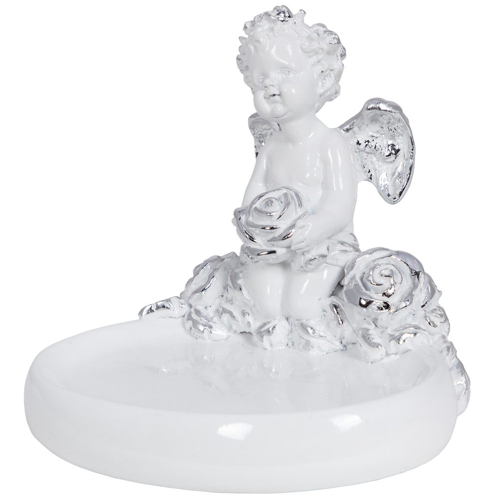 Мыльница Ангел с розами 