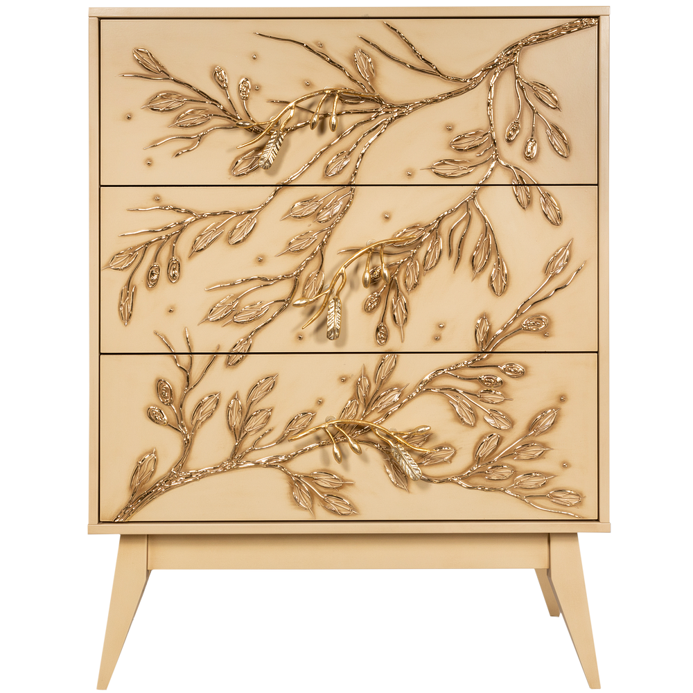 Комод Олива с 3 ящиками