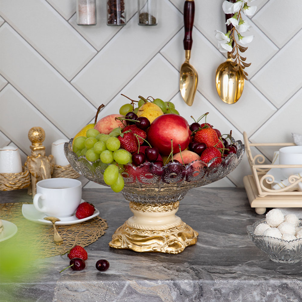 Фруктовница-конфетница Флора