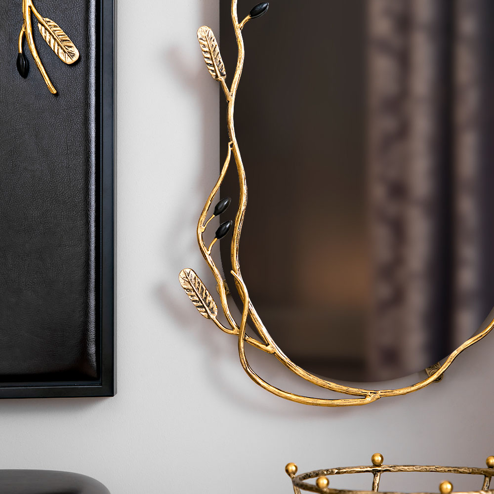 Зеркало настенное в полный рост Олива прямоугольное