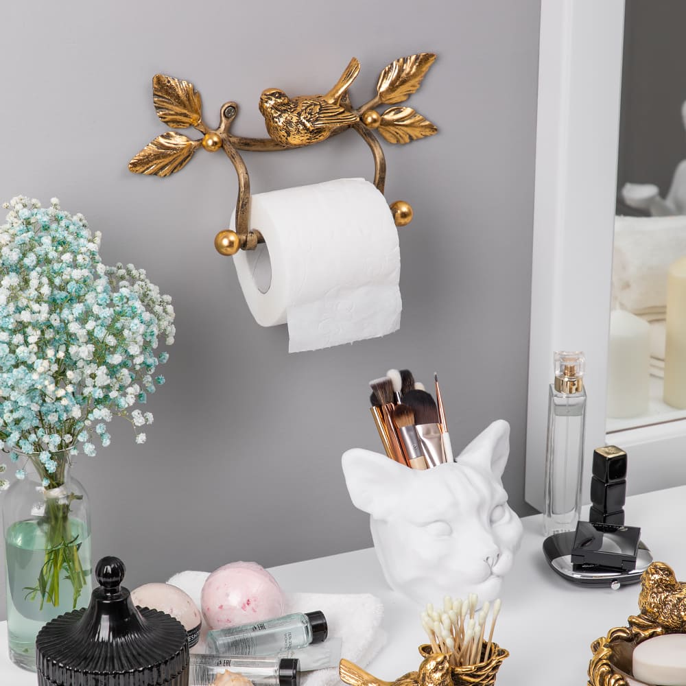 Держатель для туалетной бумаги Птичка