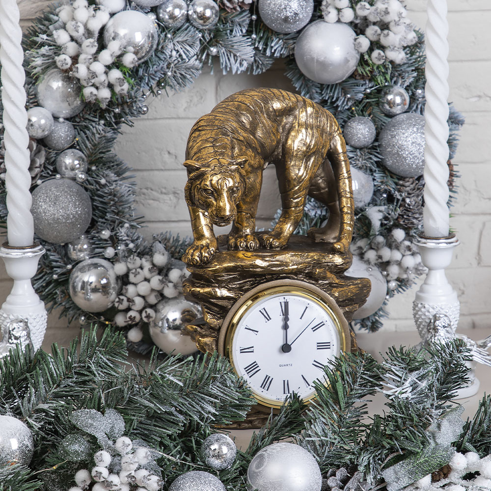 Часы настольные Тигр