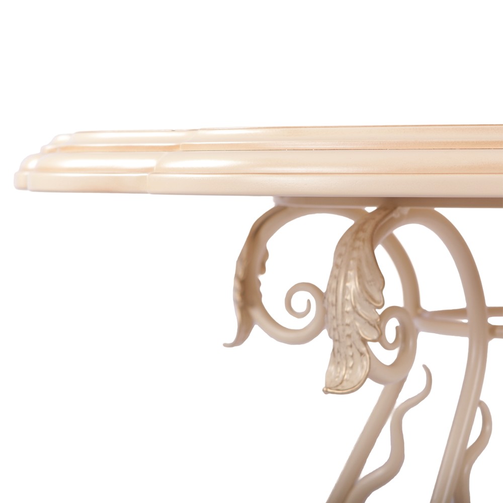 Стол обеденный Версаль 5 круглый кованый