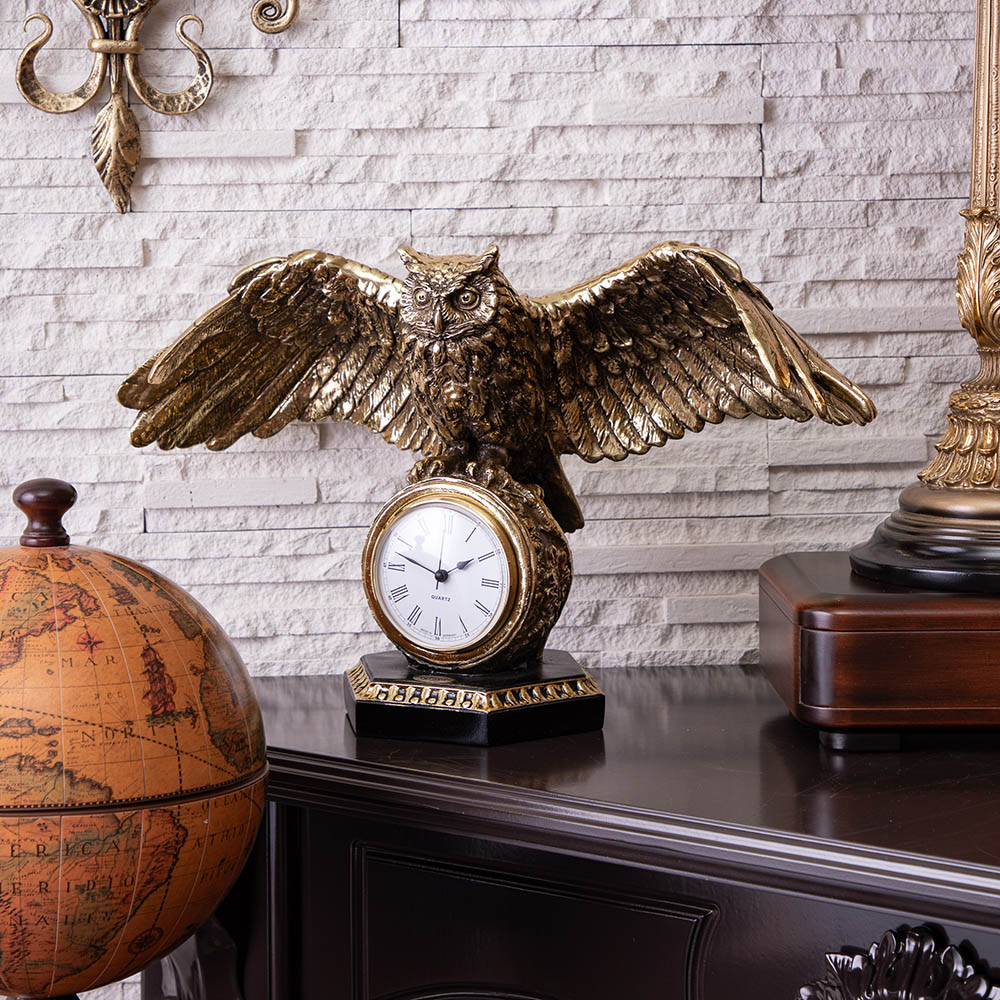 Часы настольные Сова Хранительница