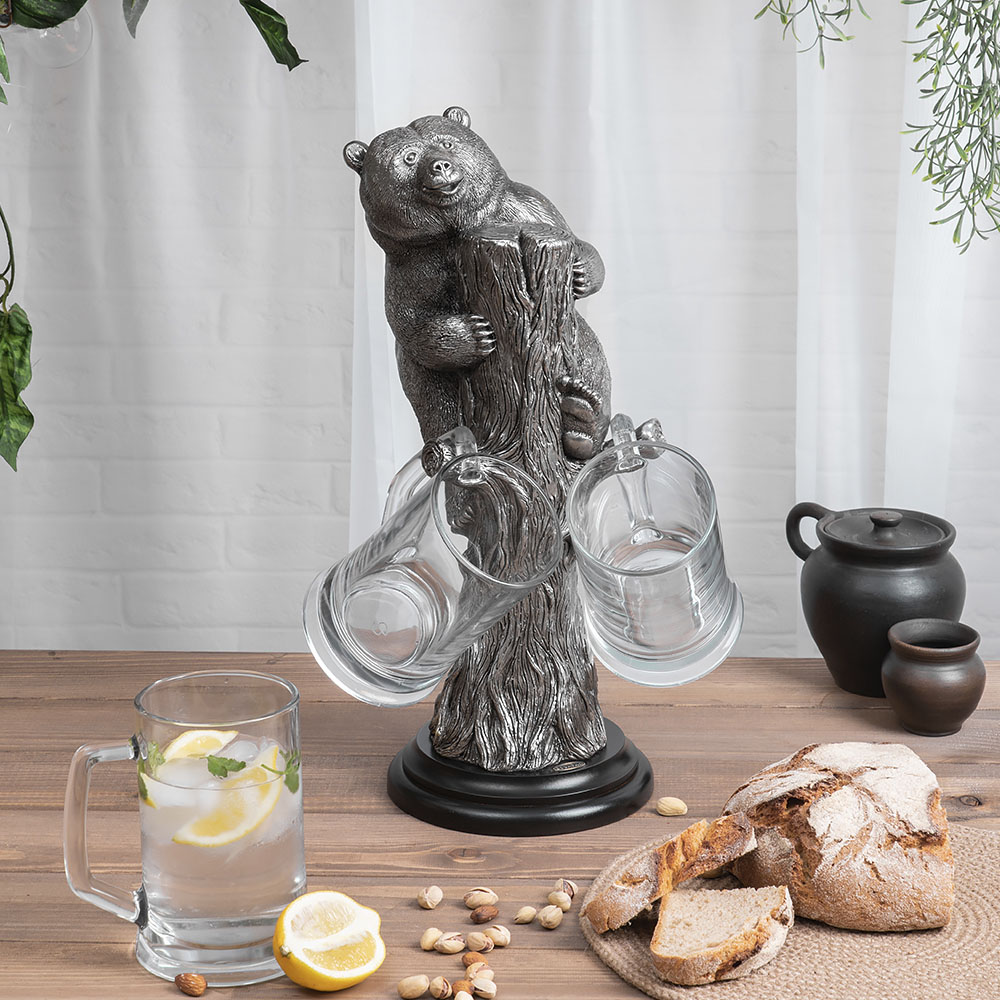 Набор бокалов для пива Медведь 4