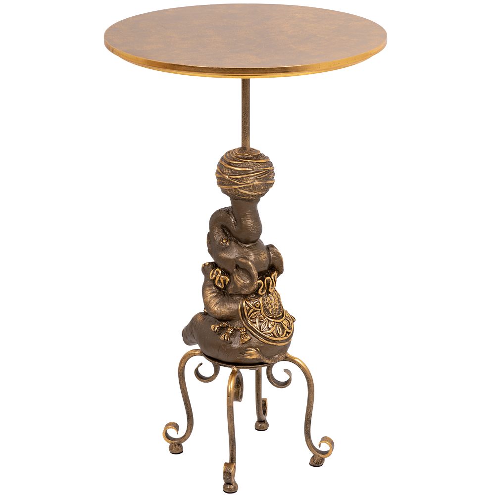 Столик декоративный Слон Акробат