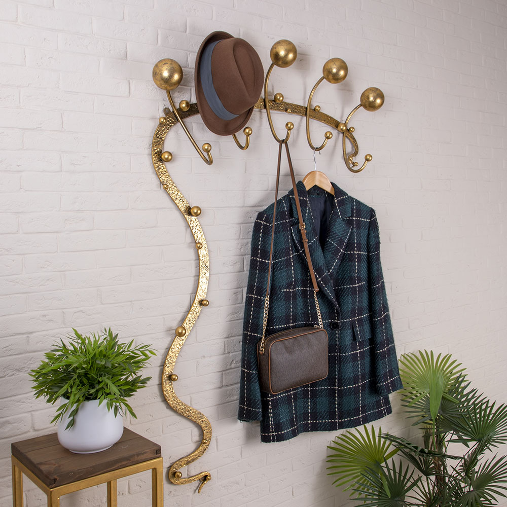 Вешалка настенная Врубель 2 кованая 