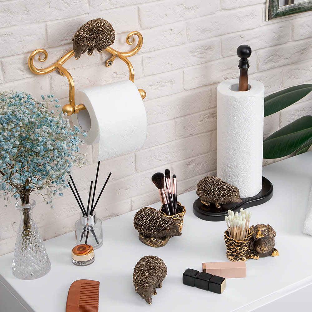 Держатель для туалетной бумаги Ежик