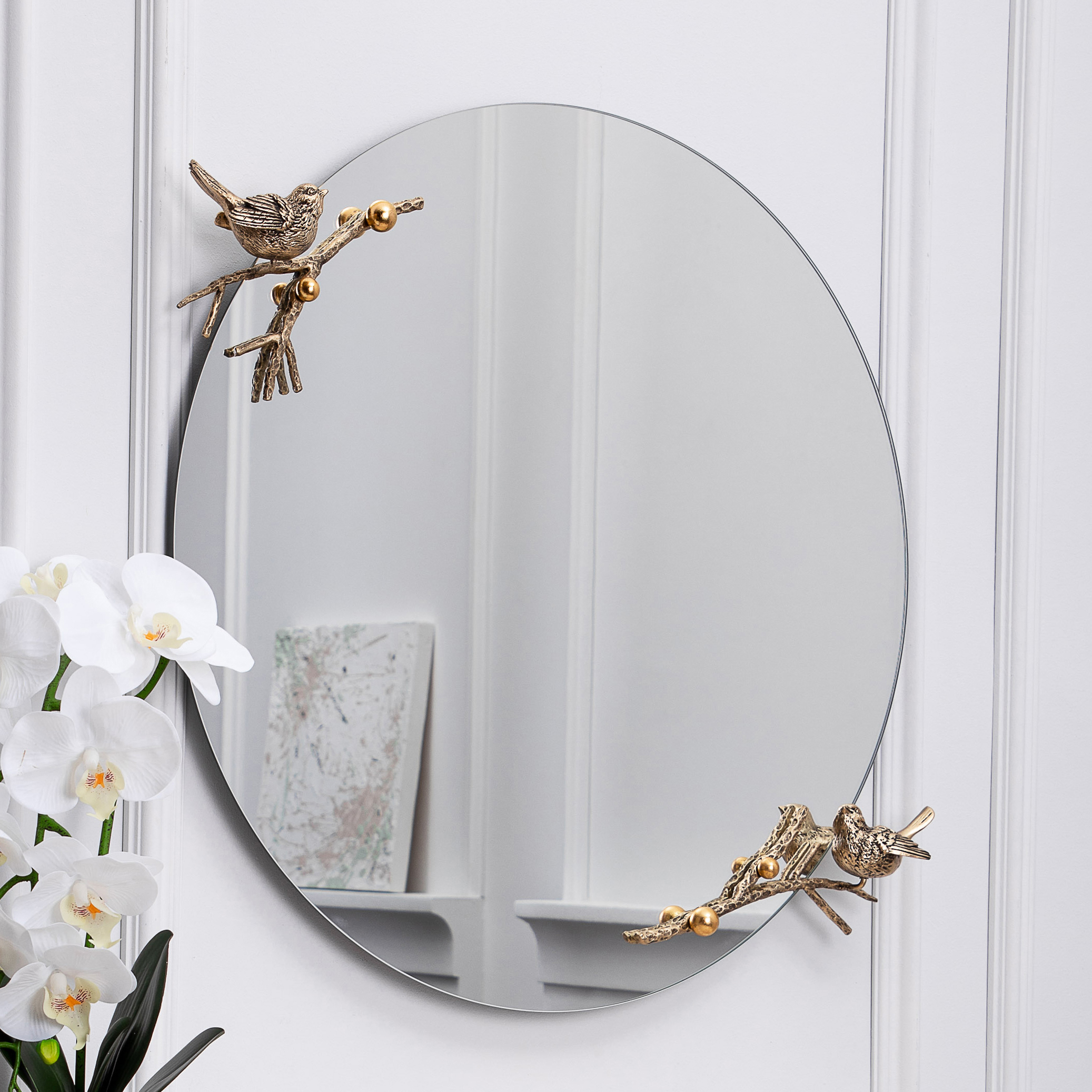 Зеркало настенное Атмосфера Весна круглое