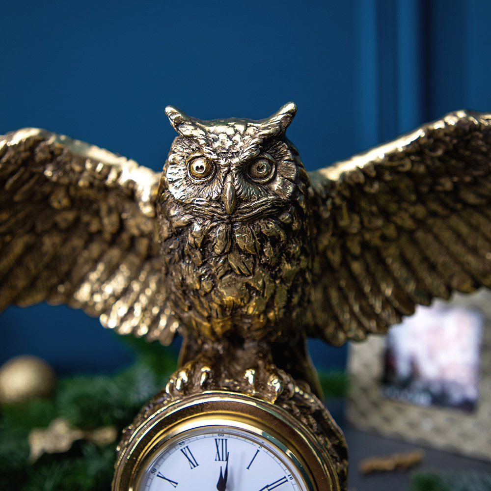 Часы настольные Сова Хранительница