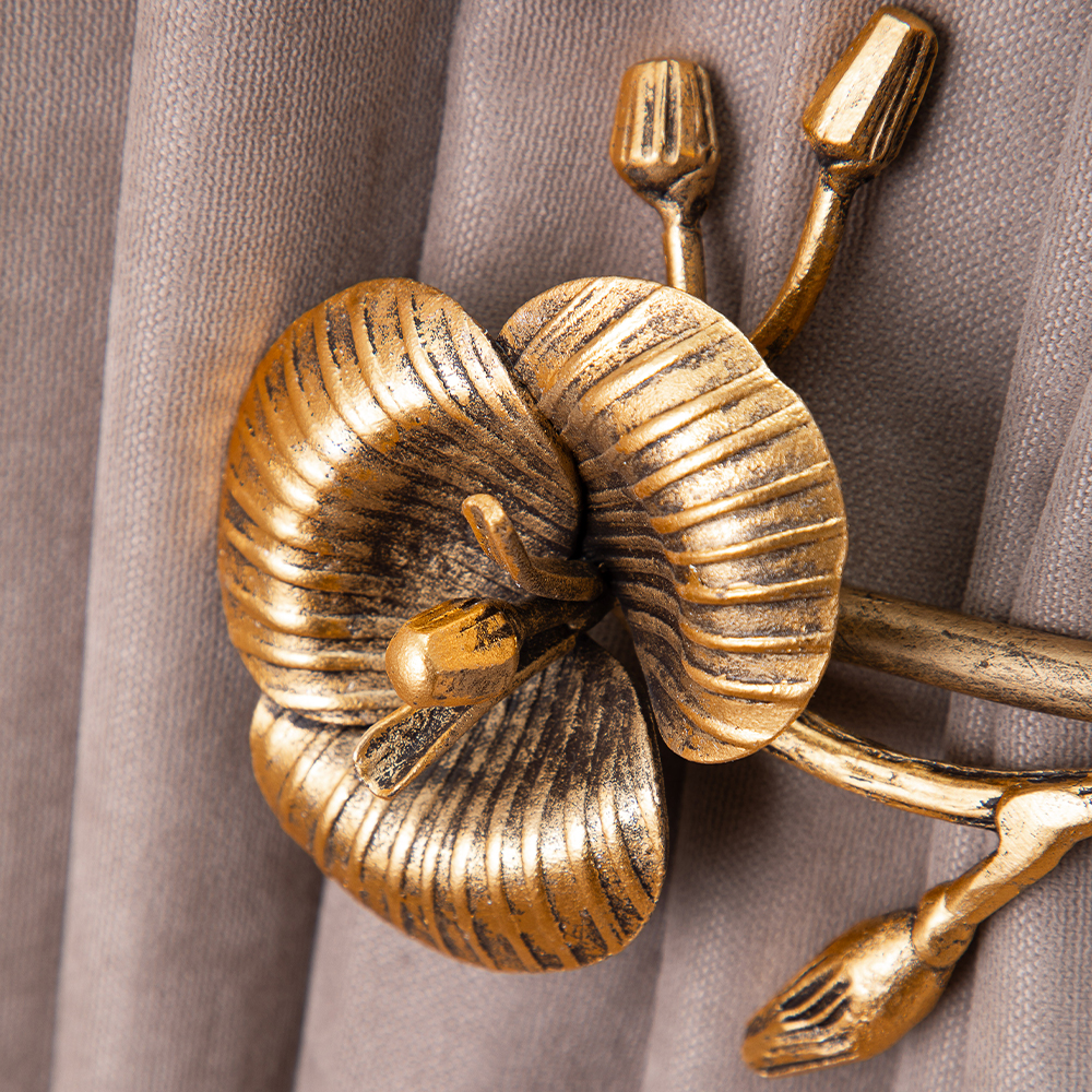 Подхваты держатели для штор Орхидея (2 шт.)