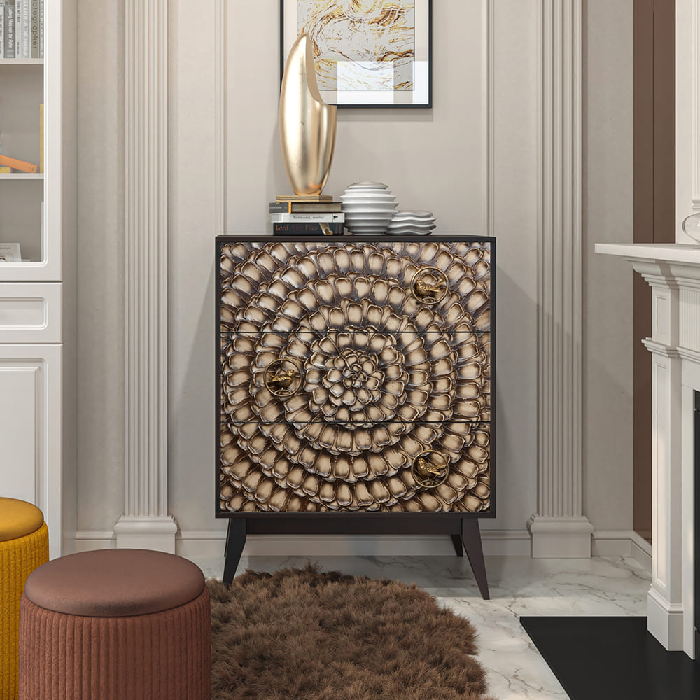 Комод Атмосфера Птички с 3 ящиками