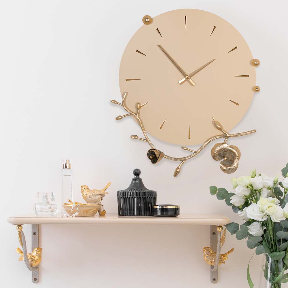 Часы настенные Орхидея Шарм