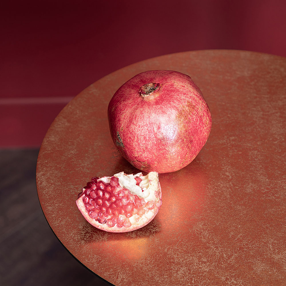 Столик декоративный Рубиновый гранат