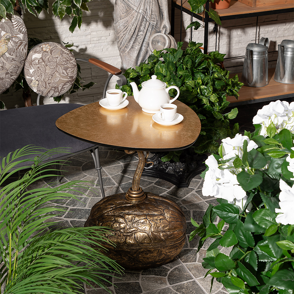 Столик декоративный Царский орех