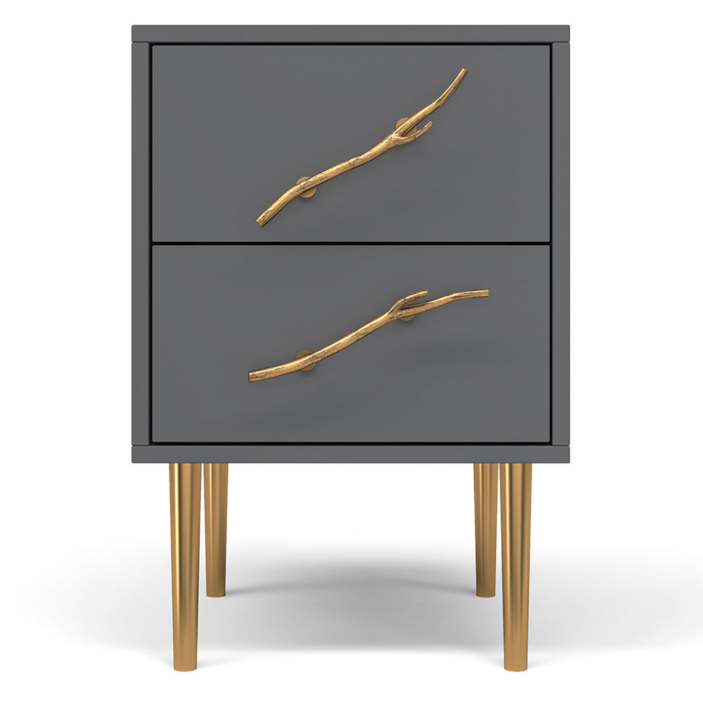 Тумба прикроватная Эстетика с 2 ящиками Стиль