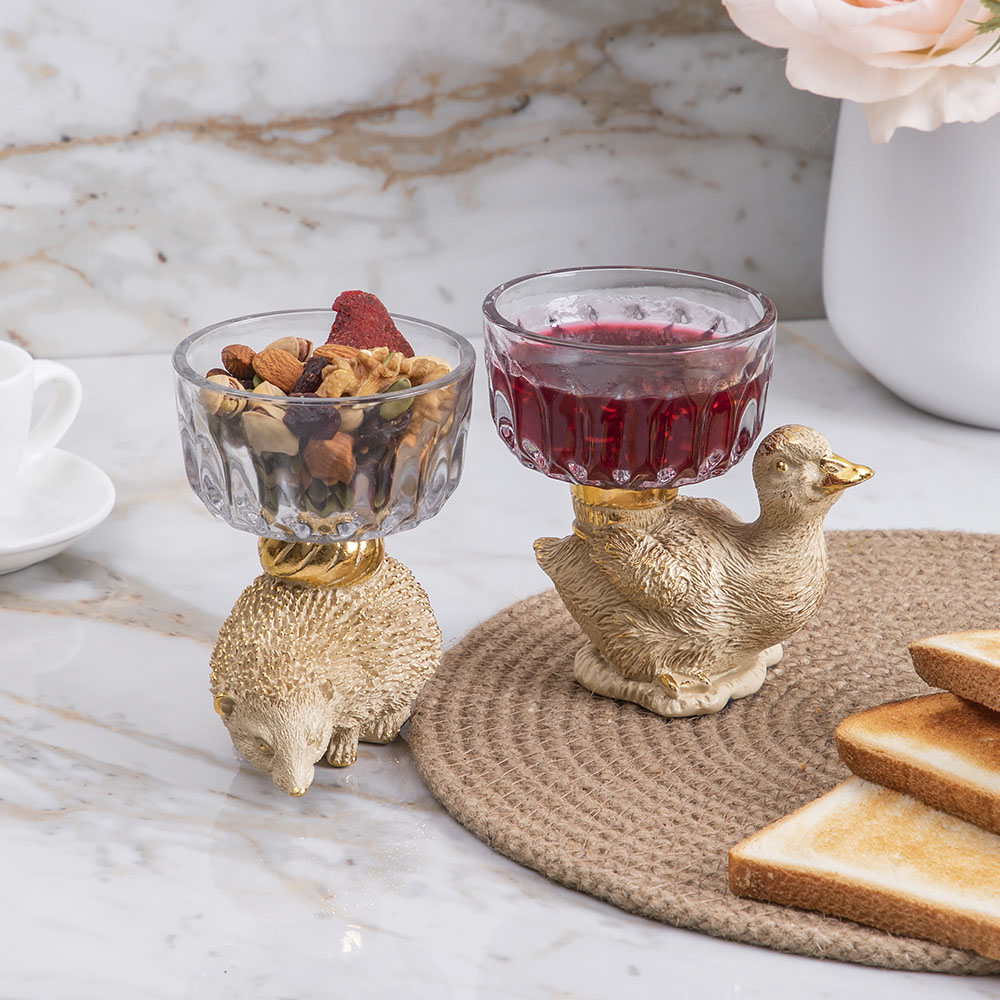 Фруктовница-конфетница Милая уточка