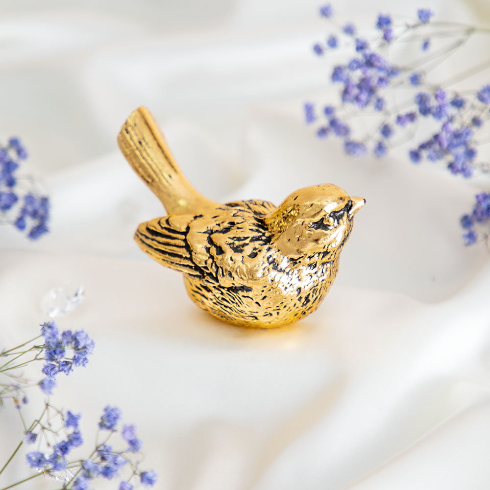 Ручка мебельная Атмосфера Птичка правая