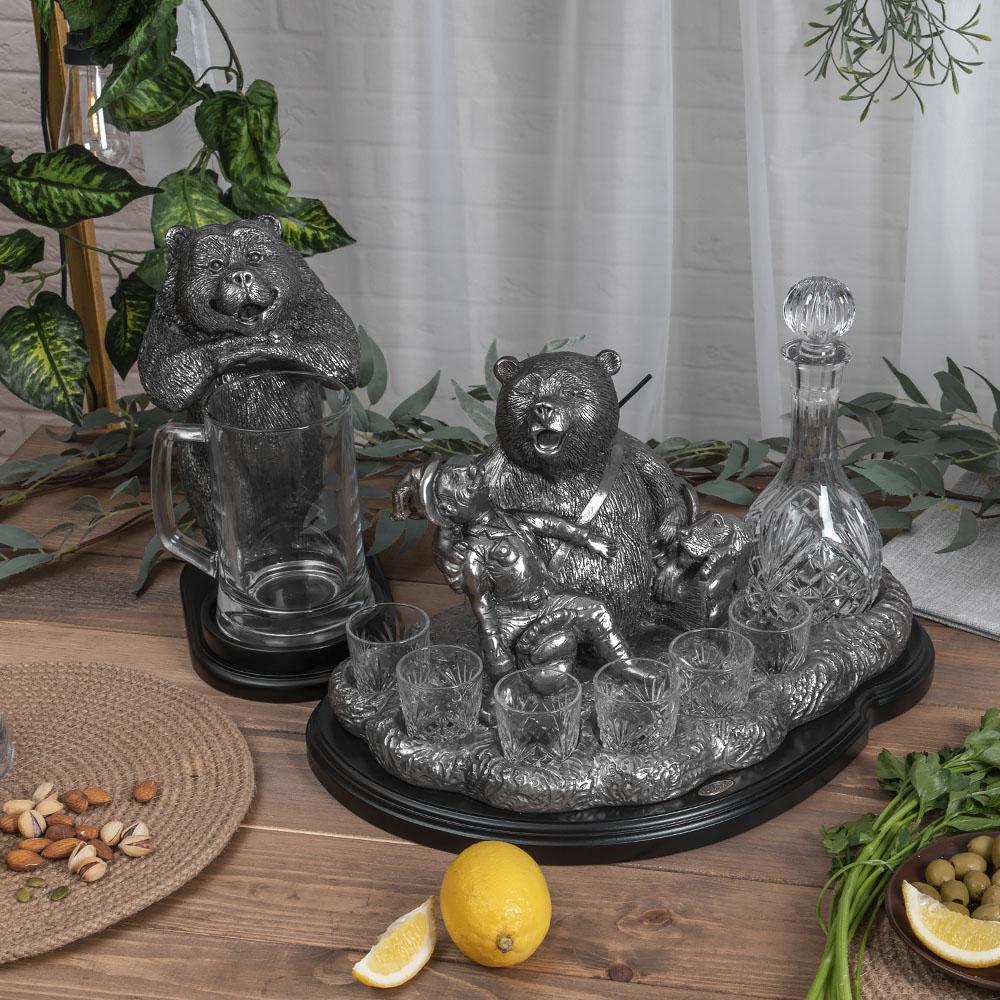 Бокал для пива Медведь 1