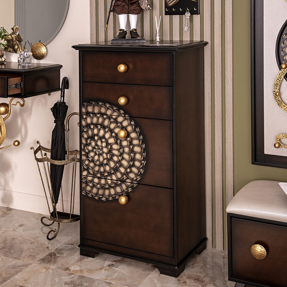 Тумба для обуви Врубель с 4 ящиками