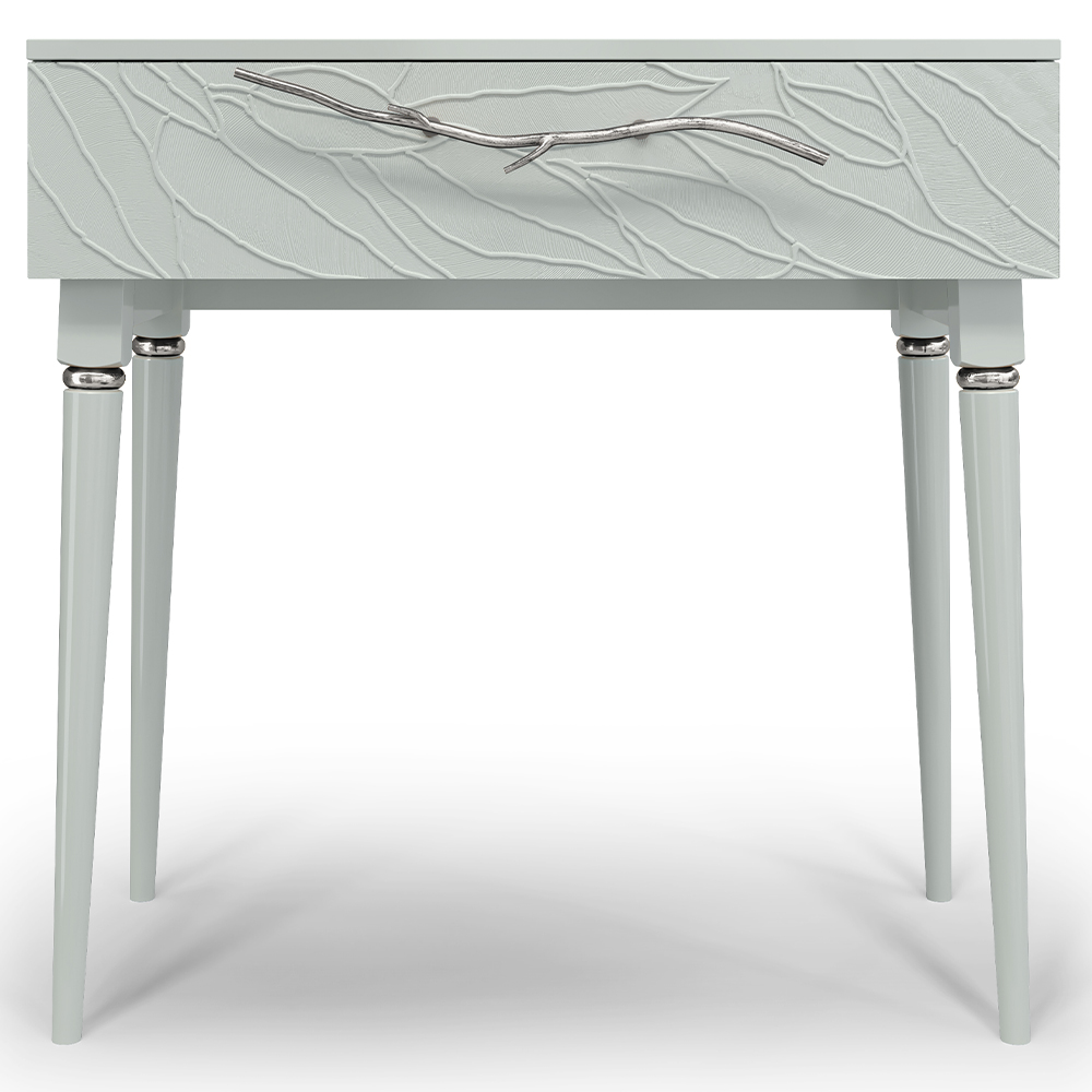 Консоль Эстетика Флоры Цветная Классика Серебро