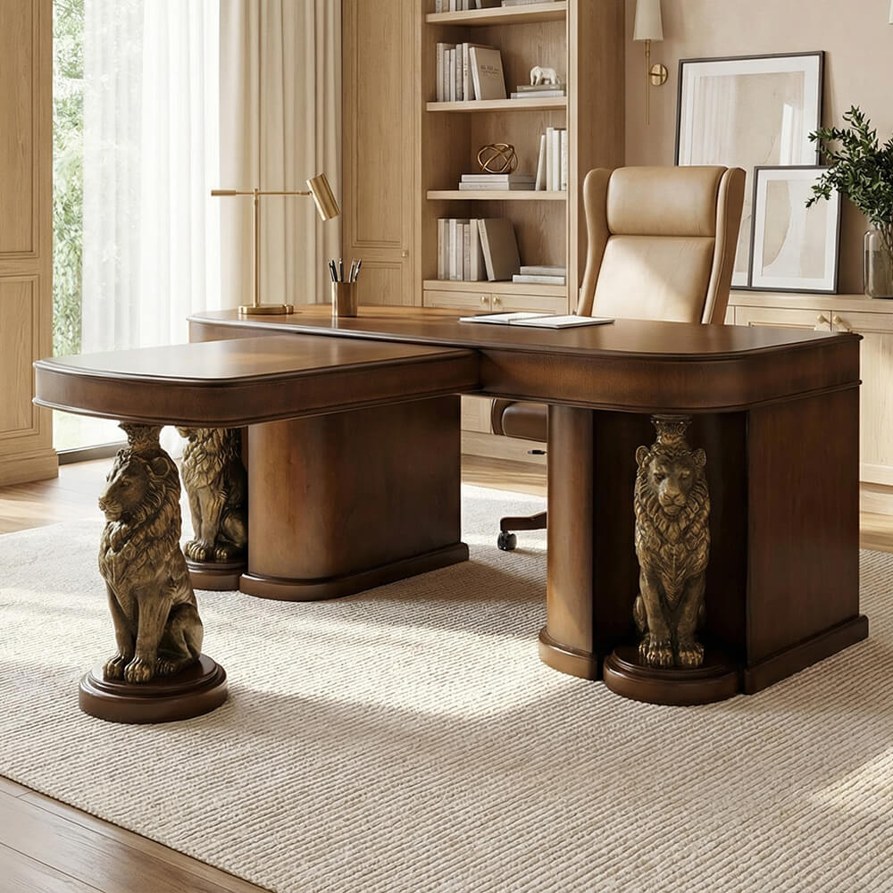 Стол для кабинета Лев Лион с приставкой для совещаний