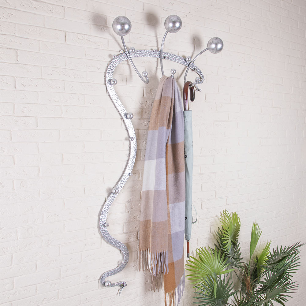 Вешалка настенная Врубель 1 кованая 