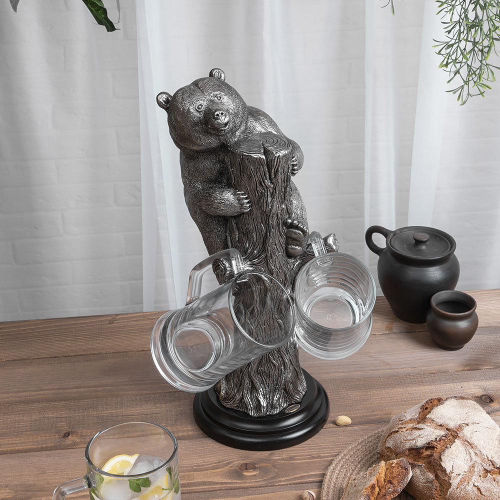 Набор бокалов для пива Медведь 4