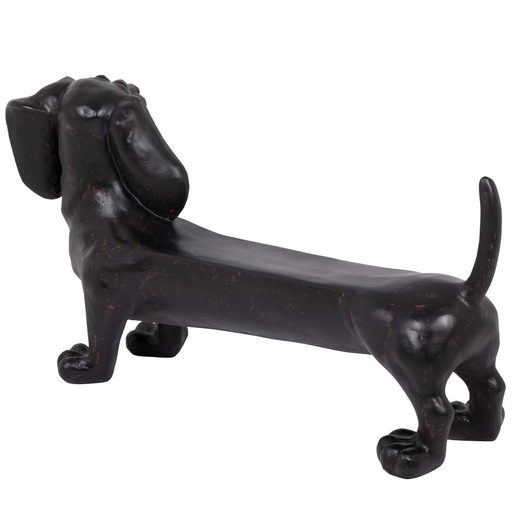 Садовая скамейка Такса Клякса средняя правосторонняя