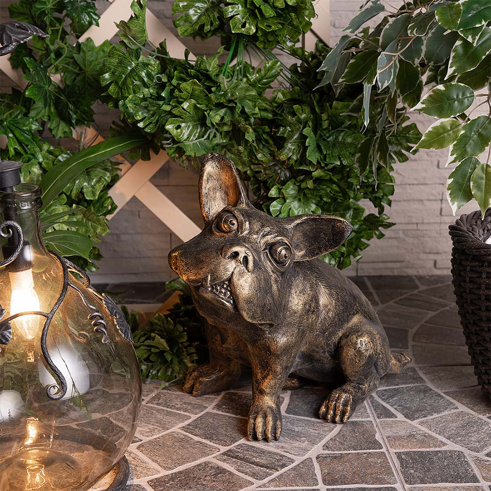 Декоративная садовая фигура Тихоня