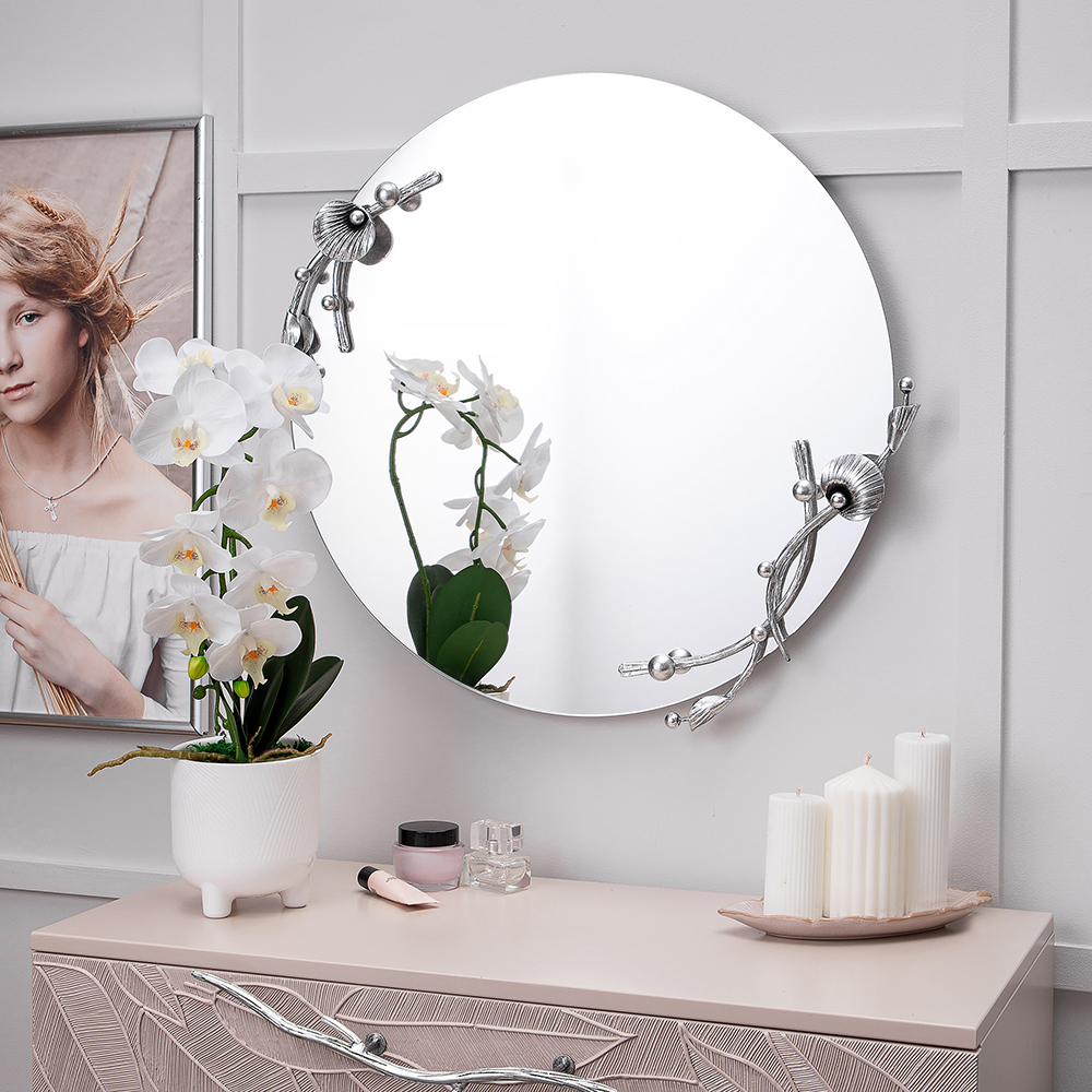 Зеркало настенное Атлантида круглое