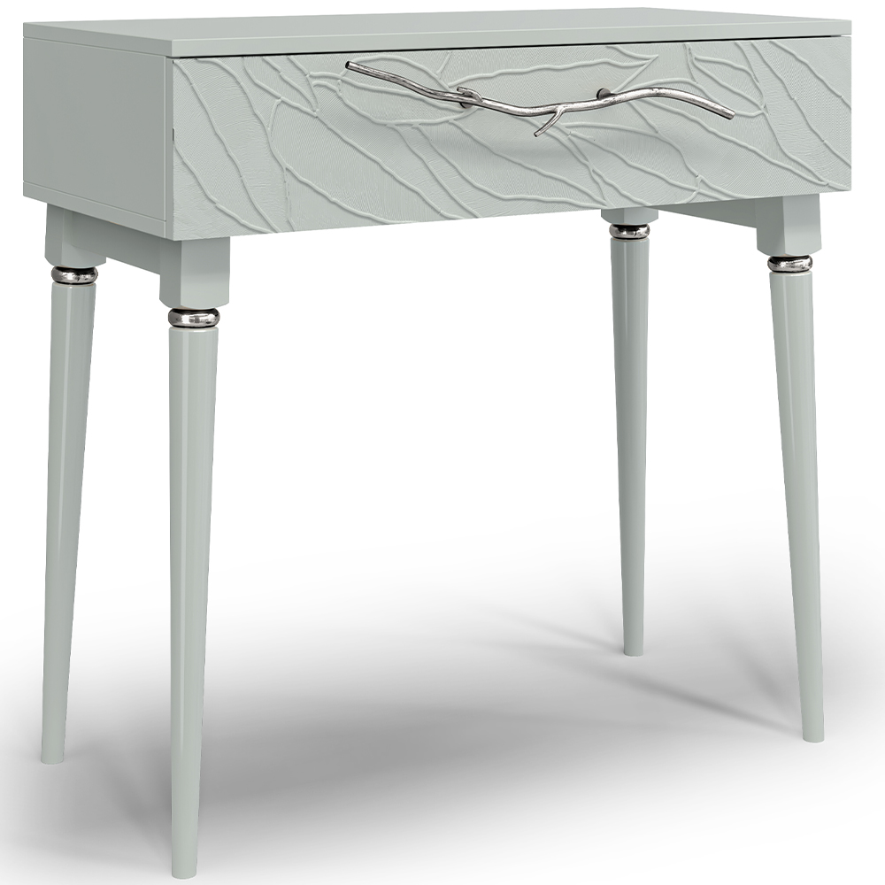 Консоль Эстетика Флоры Цветная Классика Серебро