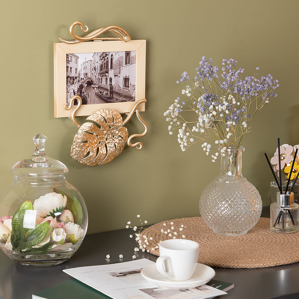 Фоторамка настенная Монстера горизонтальная