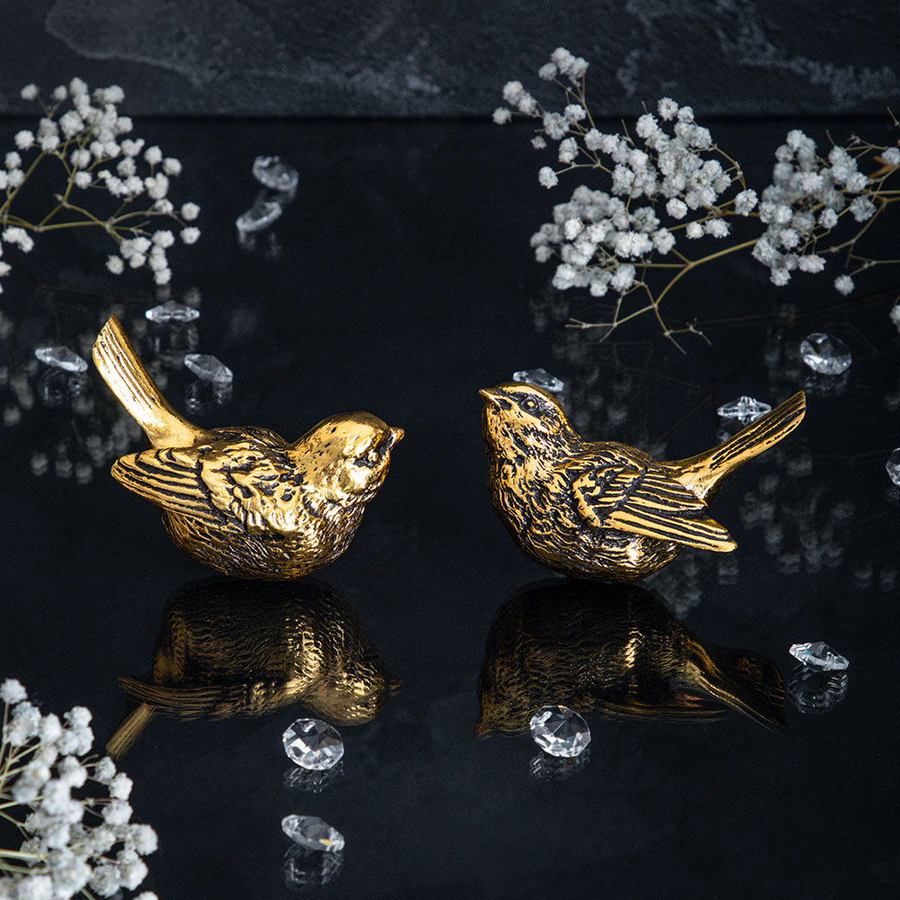 Ручка мебельная Атмосфера Птичка левая