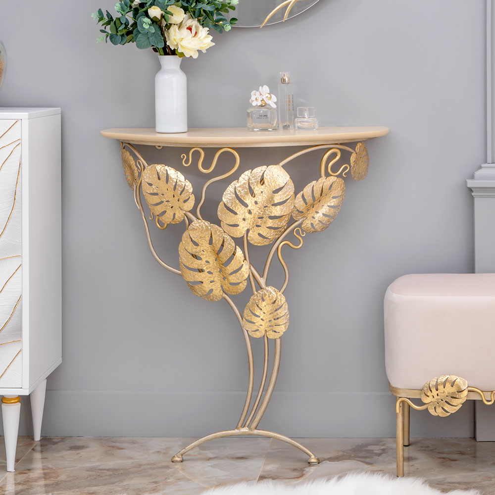 Консоль Монстера пристенная