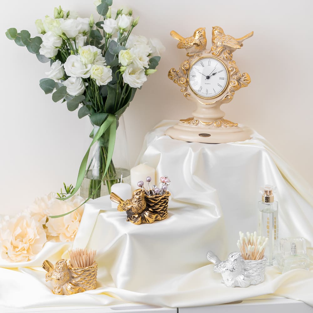 Часы настольные Нежность