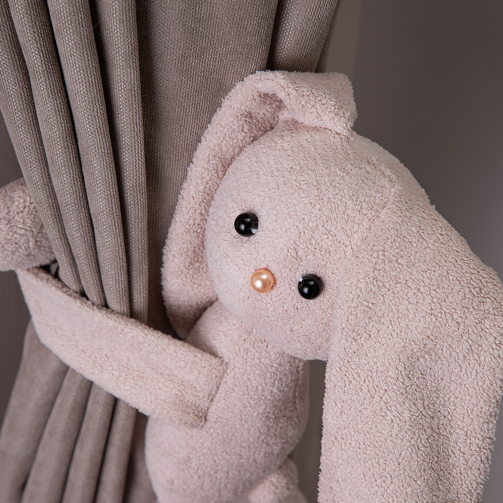 Текстильный подхват для штор Кролик 